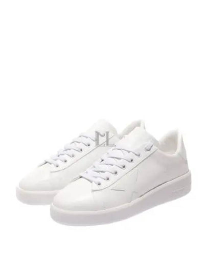 Purestar Lace-Up Low-Top Sneakers White - GOLDEN GOOSE - BALAAN 2