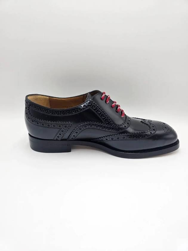 Gucci Lace-Up Leather Oxford Black - GUCCI - BALAAN 6