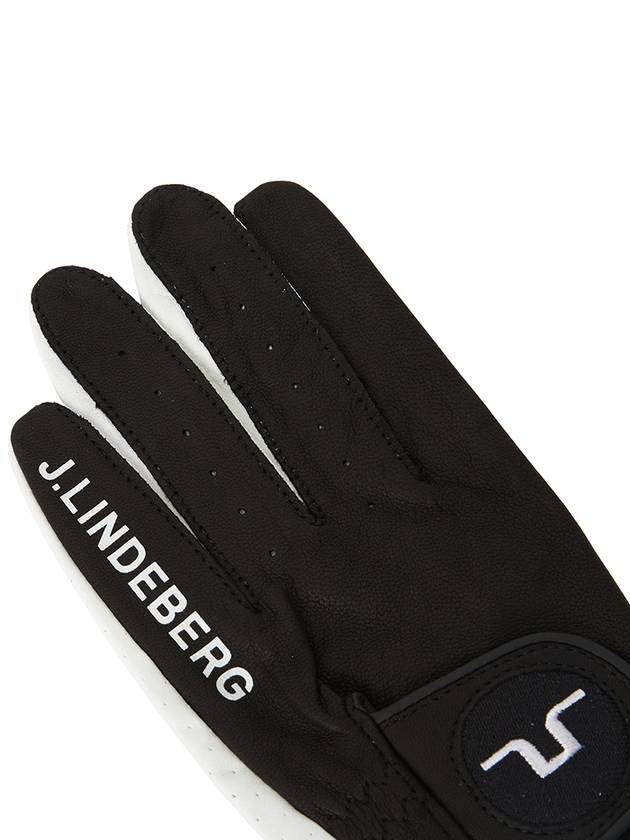 Ron Leather Golf Gloves Black - J.LINDEBERG - BALAAN 4