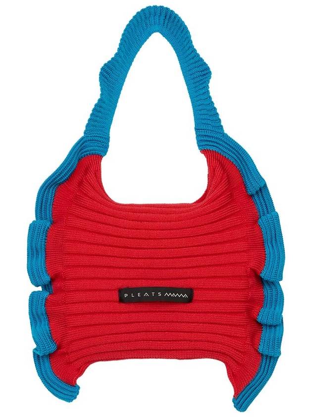 Ruffle mini tote bag red blue - PLEATSMAMA - BALAAN 5