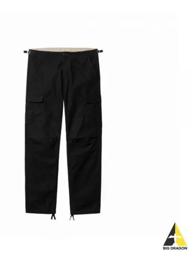 Aviation Ripstop Cargo Pocket Straight Pants Black - CARHARTT WIP - BALAAN 2