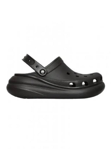 Men s Classic Crush Sandals Black Beige CR207521 - CROCS - BALAAN 1