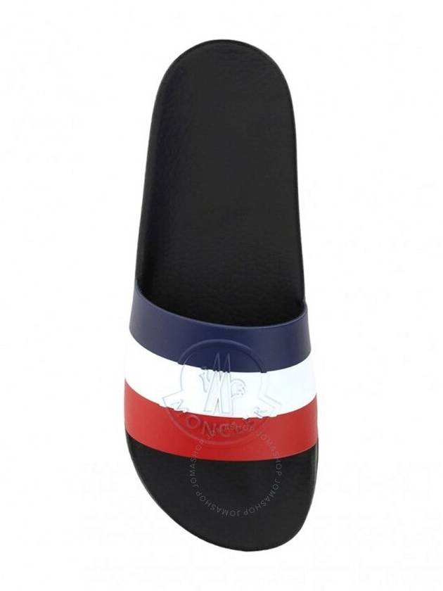 Men's Basil Tricolor Slippers Black - MONCLER - BALAAN 3