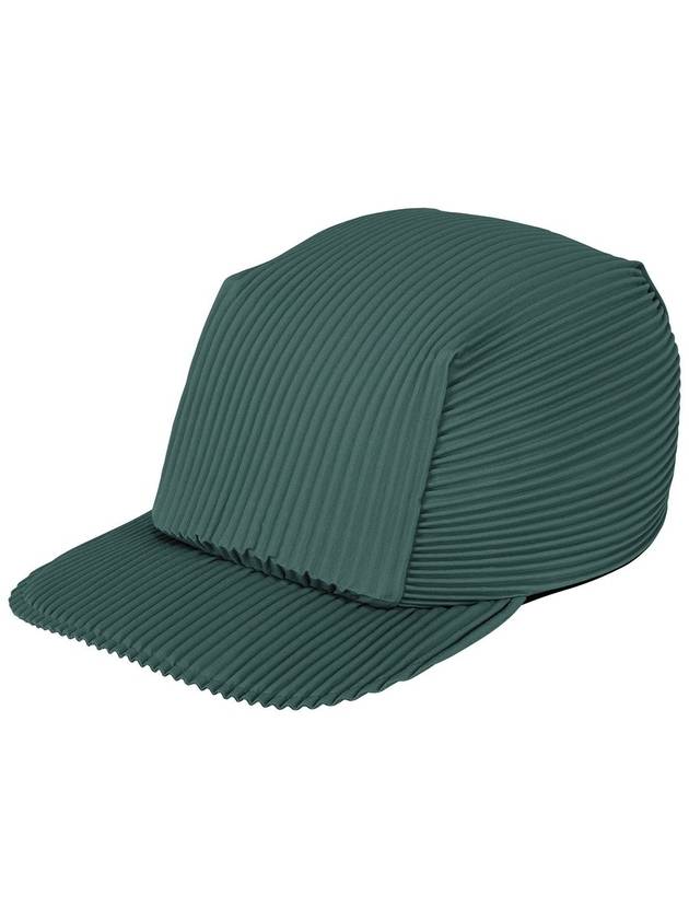 Pleates Ball Cap Dark Green - ISSEY MIYAKE - BALAAN 1