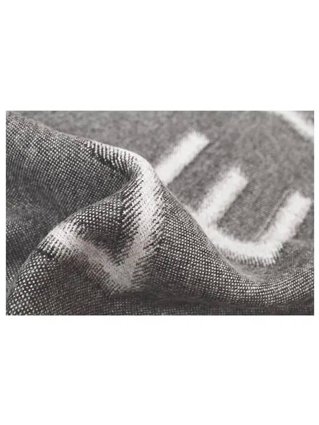 Package gift logo wool muffler gray GV4518 - GIVENCHY - BALAAN 4