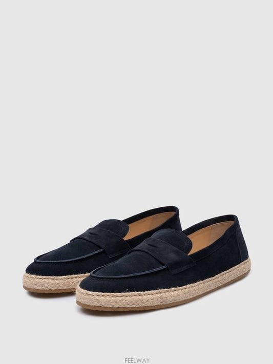 Suede Espadrille Navy - BRUNELLO CUCINELLI - BALAAN 2