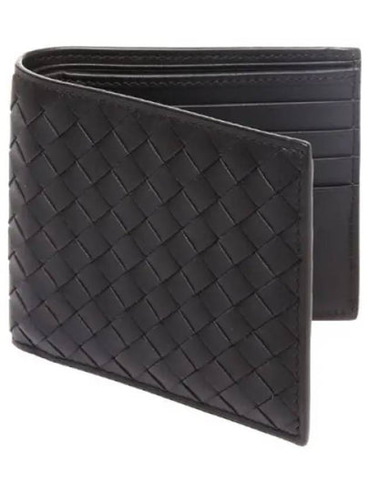 Intrecciato Weaving Half Wallet Espresso - BOTTEGA VENETA - BALAAN 2