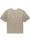 Pleated Short Sleeve T-Shirt Beige - ISSEY MIYAKE - BALAAN 2