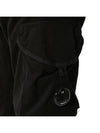 Stretch Sateen Ergonomic Lens Cargo Straight Pants Black - CP COMPANY - BALAAN 5