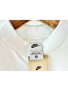 Oversized Tshirt DQ6196100 White WOMENS L XL Asian Fit - NIKE - BALAAN 4