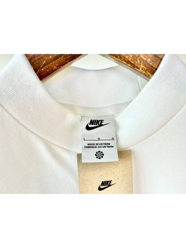 Oversized Tshirt DQ6196100 White WOMENS L XL Asian Fit - NIKE - BALAAN 4