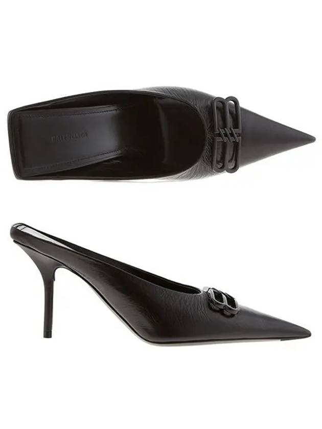 Knife BB Logo Pumps Black - BALENCIAGA - BALAAN 3