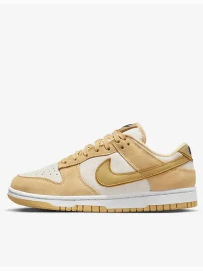 W Dunk Low LX Gold Suede DV7411-200 - NIKE - BALAAN 2