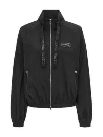 Annone black wind jacket jumper - DUVETICA - BALAAN 1