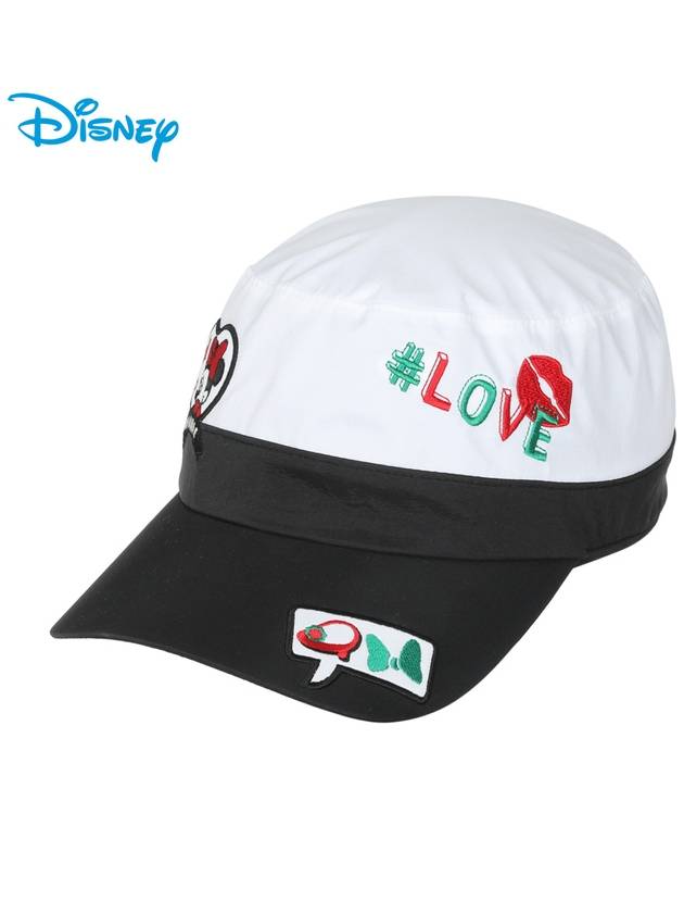 Women s color combination point hat DK1LAC005 - DISNEY GOLF - BALAAN 2