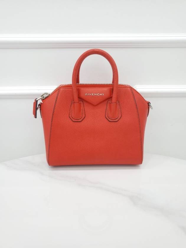 Antigona mini tote bag red - GIVENCHY - BALAAN 1