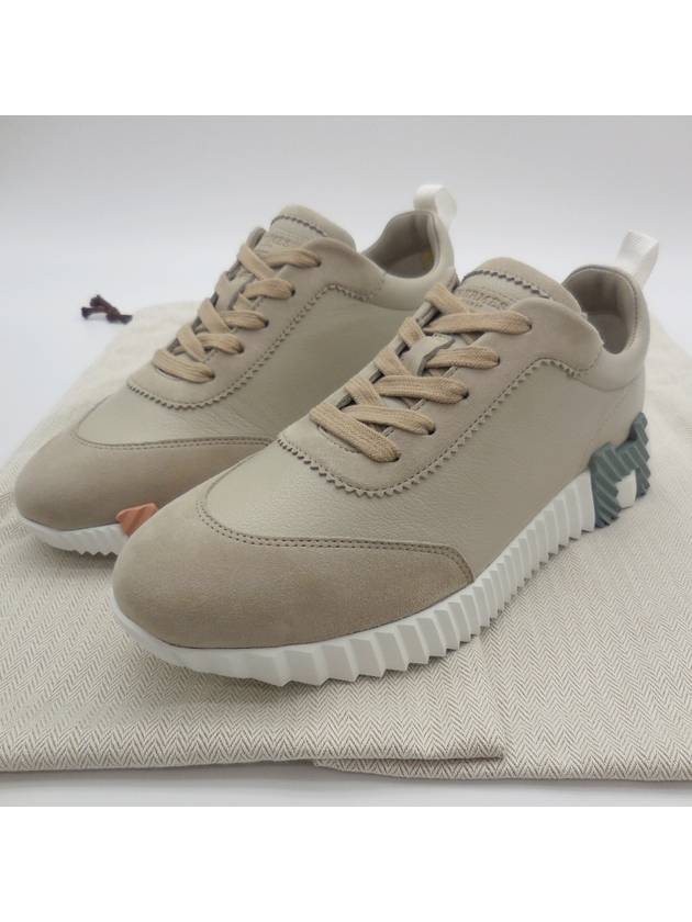 Bouncing Low Top Sneakers Beige - HERMES - BALAAN 5