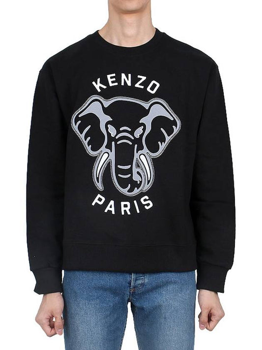 ELEPHANT sweatshirt 5SW047 4MF 99J - KENZO - BALAAN 2