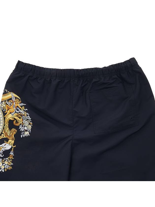 Baroque Printing Swim Shorts Navy - VERSACE - BALAAN 7