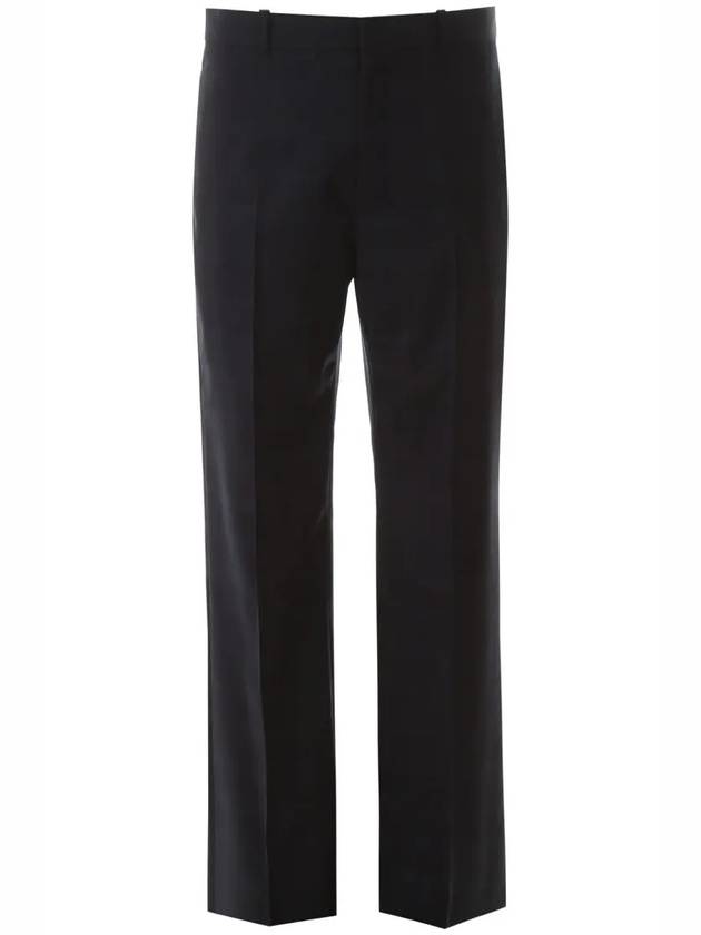 tailored straight pants navy - BALENCIAGA - BALAAN.