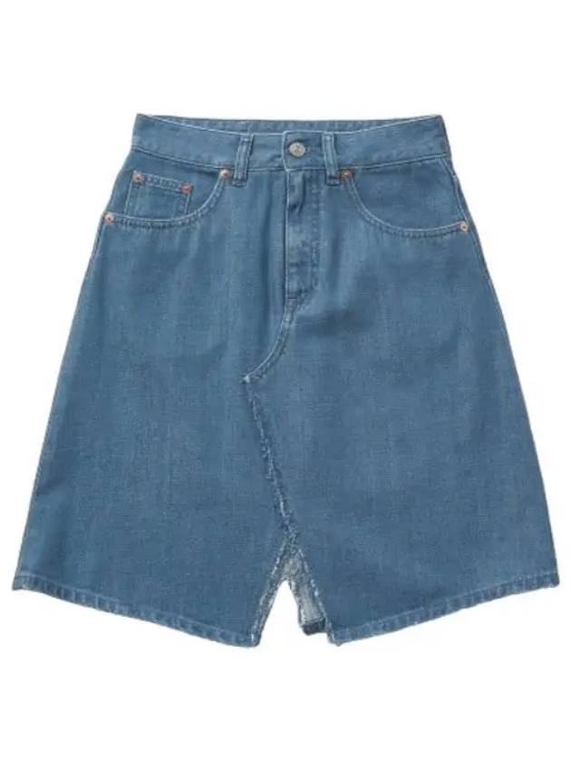 MM6 Denim Skirt Blue - MAISON MARGIELA - BALAAN 1