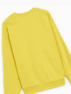 Clint Chest Logo Sweatshirt Yellow - A.P.C. - BALAAN 4