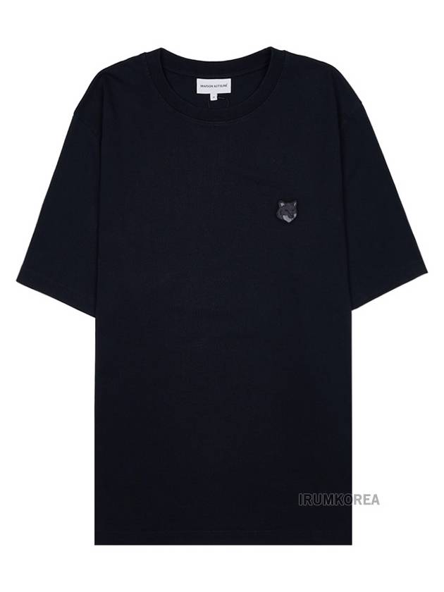 Bold Fox Head Patch Comfort Short Sleeve T-Shirt Black - MAISON KITSUNE - BALAAN 2