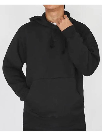 All SZN Embroidered Logo Fleece Hoodie Black - ADIDAS - BALAAN 2