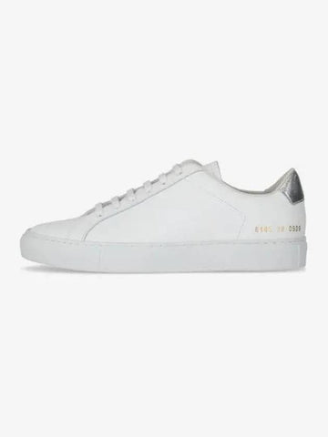 Retro Classic Sneakers White Silver 61650509 - COMMON PROJECTS - BALAAN 1