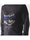 Big Fox Embroidery Regular Sweatshirt Anthracite - MAISON KITSUNE - BALAAN 7