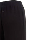 Number Zoom Logo Cotton Wide Pants Black - MAISON MARGIELA - BALAAN 6