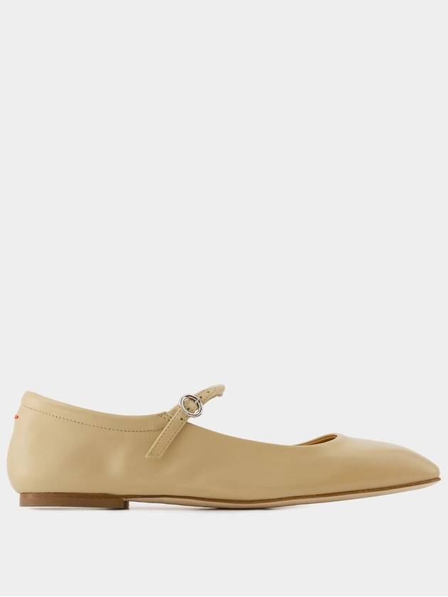 Uma Ballerinas - Aeyde - Leather - Latte - AEYDE - BALAAN 1