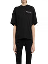 Logo Short Sleeve T-Shirt Black - MONCLER - BALAAN 2