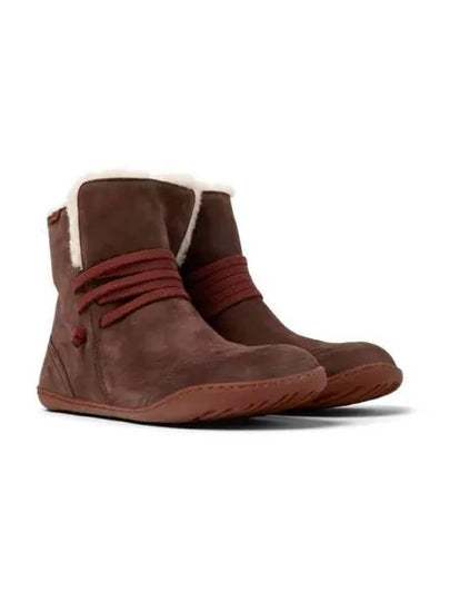 Peu Nubuck Winter Boots Brown - CAMPER - BALAAN 2