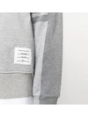 4 Bar Stripe Two Tone Loopback Sweatshirt Grey - THOM BROWNE - BALAAN 6