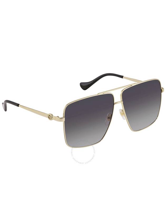 sunglasses GG1087S 001 001 GOLD GOLD GRAY - GUCCI - BALAAN 3