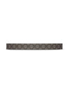 Square Buckle Reversible Belt Grey - GUCCI - BALAAN 4