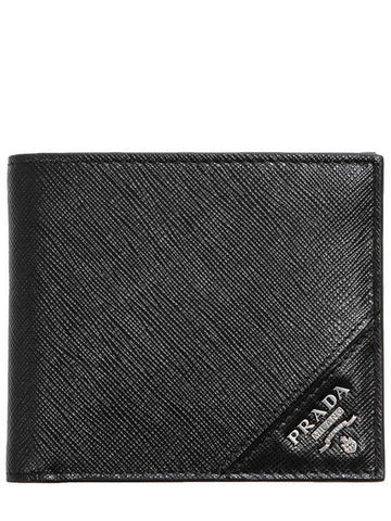 Men s Half Wallet 2MO513 QME NERO - PRADA - BALAAN 1