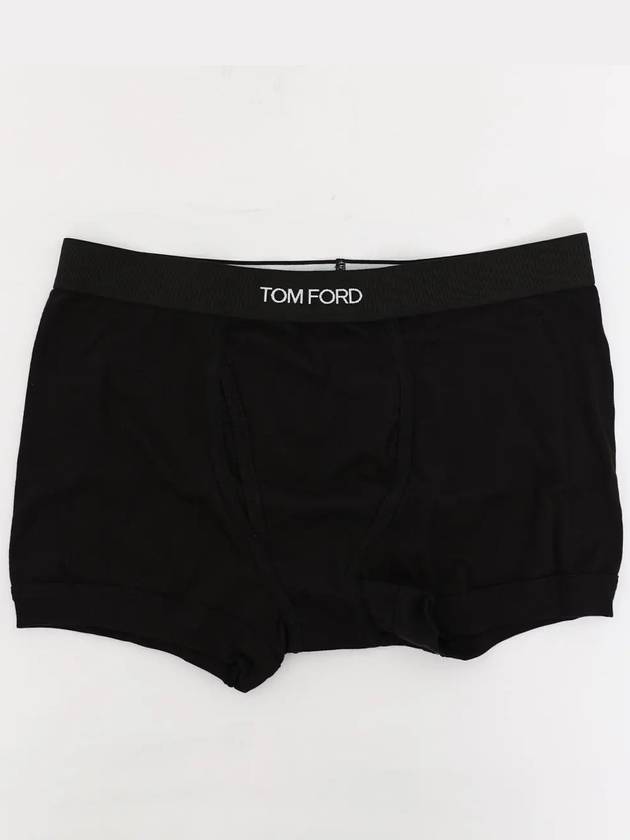 Men's Classic Fit Boxer Briefs Black - TOM FORD - BALAAN 4