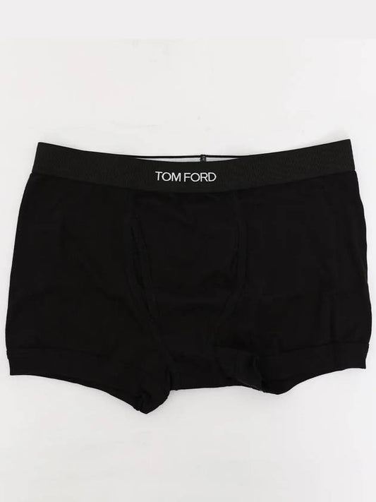 Men's Classic Fit Boxer Briefs Black - TOM FORD - BALAAN 2