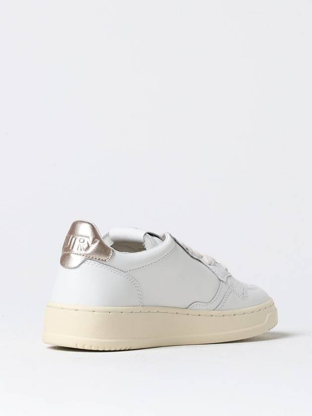 Medalist Goatskin Low Top Sneakers Gold White - AUTRY - BALAAN 4