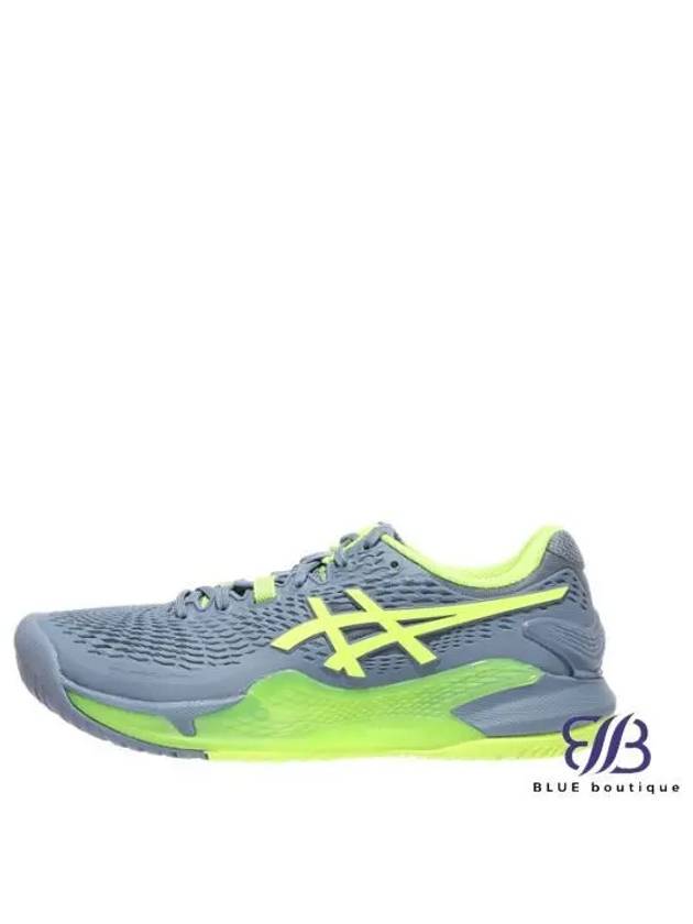 23 Gel Resolution 9 Low Top Sneakers Steel Blue - ASICS - BALAAN 2