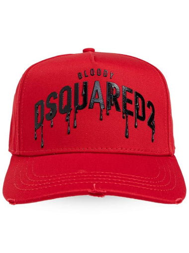 Dsquared2 Baseball Cap, Men's, Red - DSQUARED2 - BALAAN 1