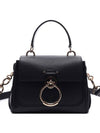 Tess Small Day Tote Shoulder Bag Black - CHLOE - BALAAN 3