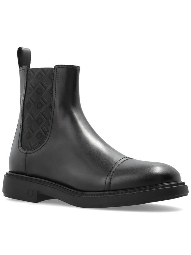 FERRAGAMO Chelsea Boots Beat, Men's, Black - SALVATORE FERRAGAMO - BALAAN 4