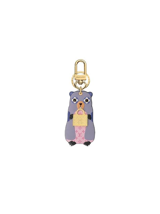 LV Marmot Bag Charm Key Holder Purple - LOUIS VUITTON - BALAAN 1