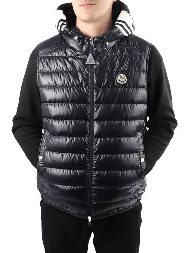 Men s CLAI Down Vest A00057 595ZJ 778 - MONCLER - BALAAN 2