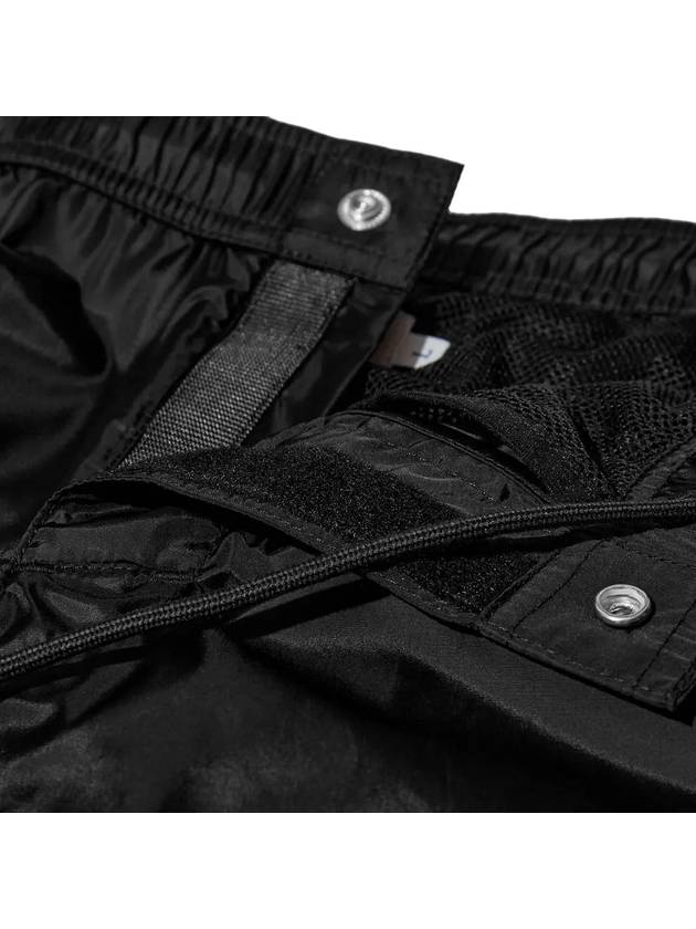 Logo Swim Shorts Black - MONCLER - BALAAN 5