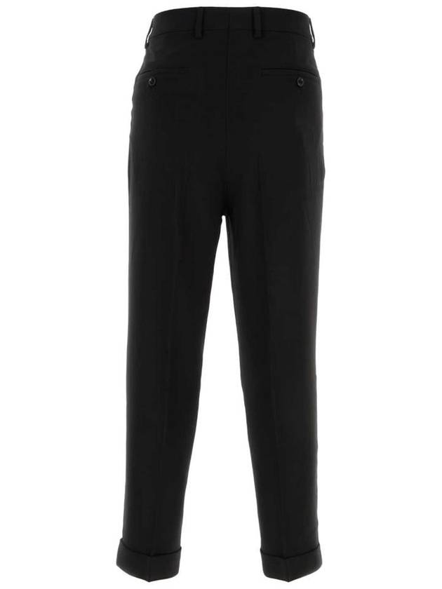 Carrot Fit Straight Pants Black - AMI - BALAAN 3