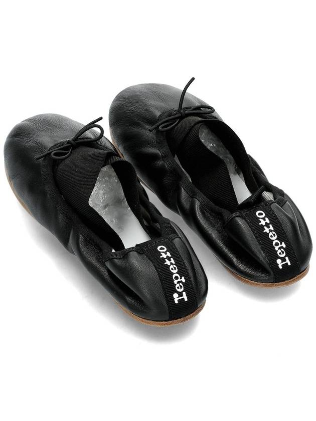 Gianna Leather Ballet Flat Black - REPETTO - BALAAN 5